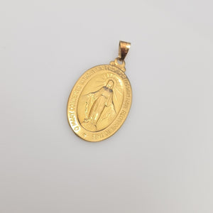 MEDALLA RELIGIOSA ORO 18 K 6.8 GRMS (SEMINUEVO)
