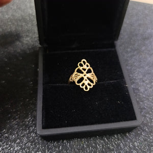 ANILLO ORO 10 K 1.8 GRMS (SEMINUEVO)