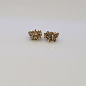 BROQUELES PAR ORO 14 K 1 GRMS (SEMINUEVO)
