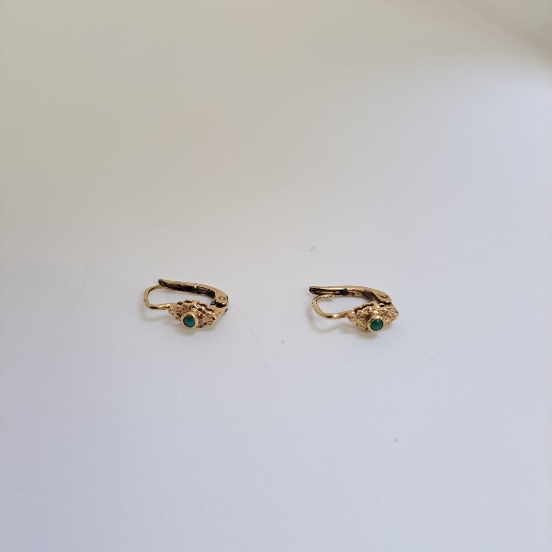 ARETES PAR ORO 10 K 1.1 GRMS (SEMINUEVO)