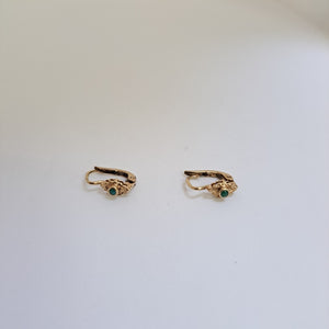 ARETES PAR ORO 10 K 1.1 GRMS (SEMINUEVO)