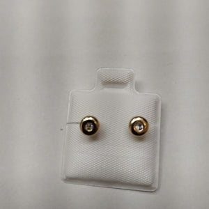 BROQUELES BROQUEL C CIRCONIA 14K 0.27 GR (NUEVO)