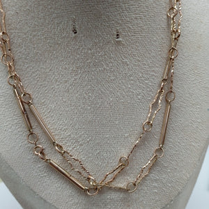 GARGANTILLA ORO,ORO COMBINADO 8 K 16,20 GRMS (SEMINUEVO)