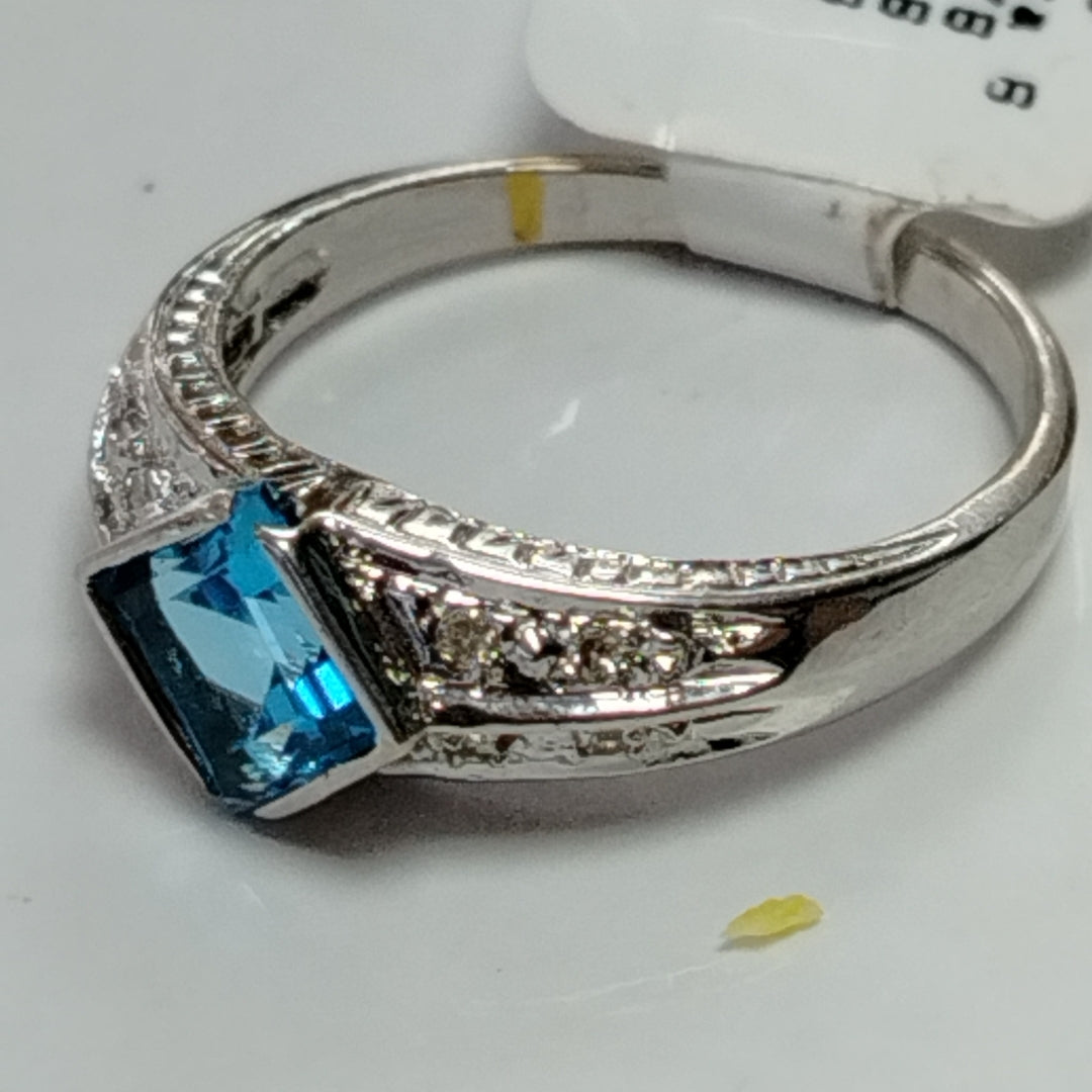ANILLITO ORO BLANCO 14 K 4,00 GRMS (SEMINUEVO)