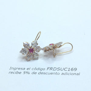 ARETES PAR ORO 10 K 2,20 GRMS (SEMINUEVO)