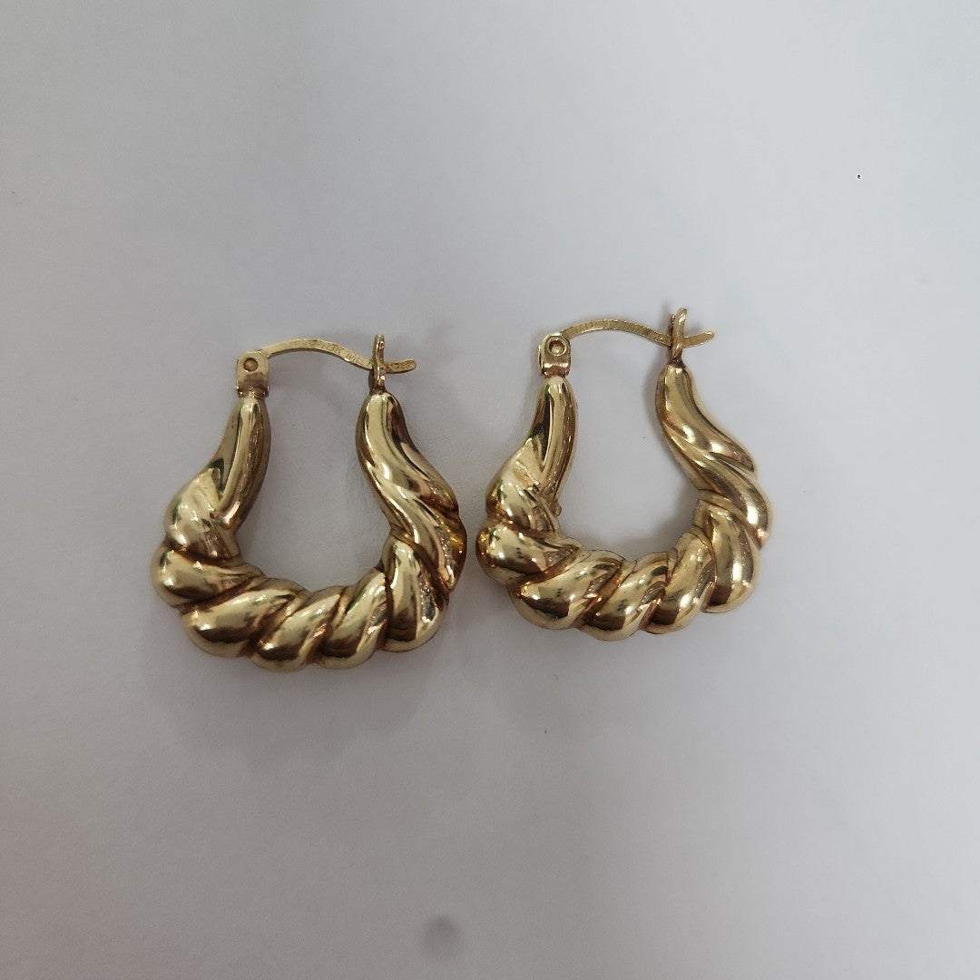 ARRACADAS PAR ORO 10 K 2,70 GRMS (SEMINUEVO)