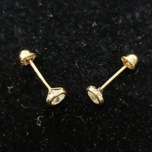 BROQUELES BROQUEL C CIRCONIA 14K 0.1501 GR (NUEVO)