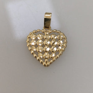DIJE FIG CORAZON 14K 0.7 GR (NUEVO)