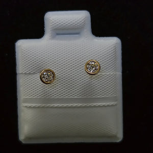 BROQUELES BROQUEL C CIRCONIA 14K 0.1501 GR (NUEVO)