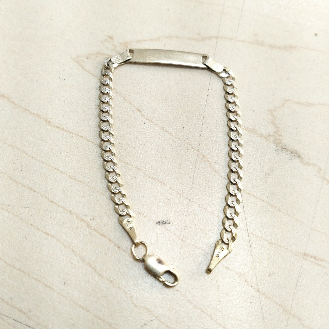 ESCLAVA ORO 14 K 3.6 GRMS (SEMINUEVO)