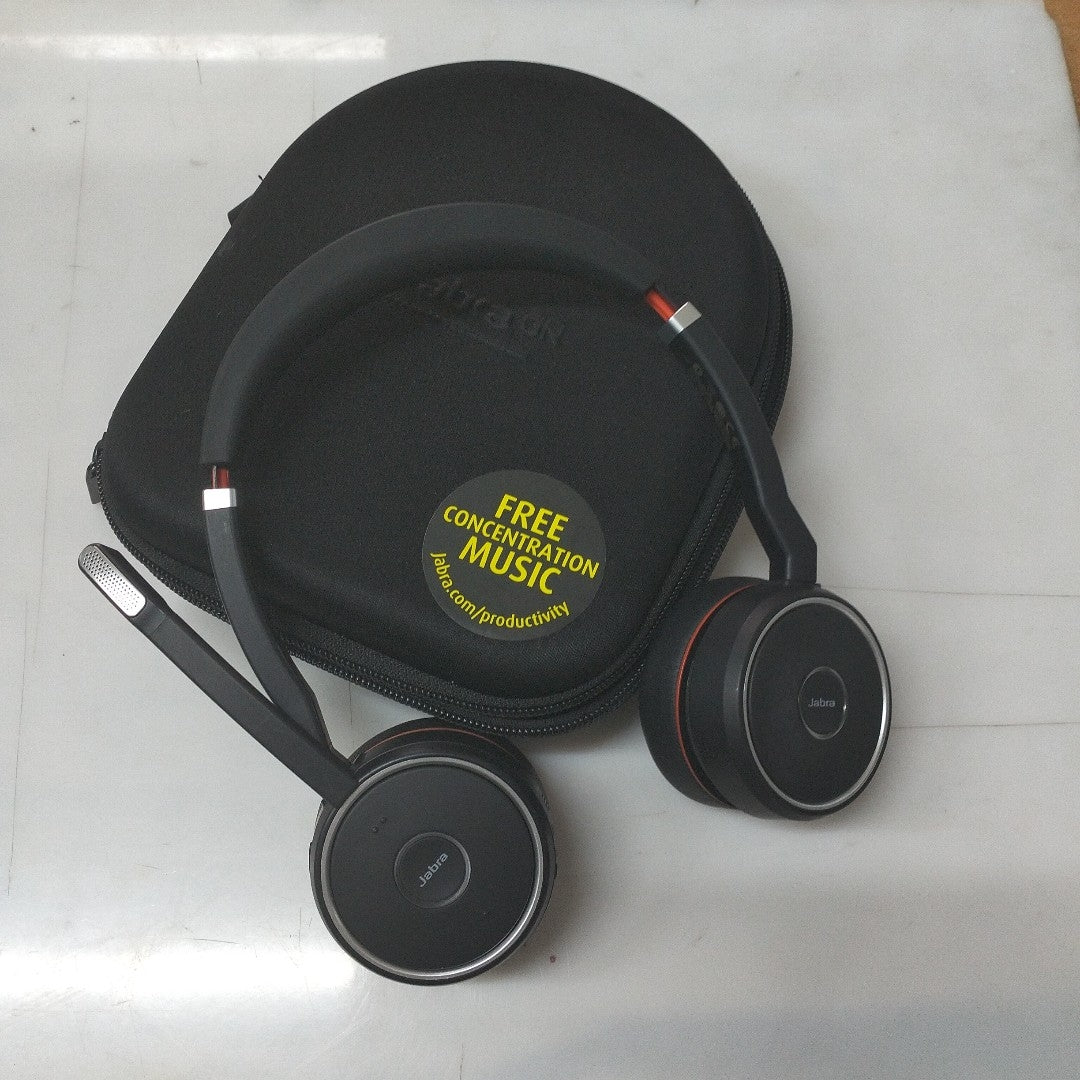 AUDIFONOS JABRA EVOLVE HSC040W INALAMBRICO OVER EAR (SEMINUEVO)