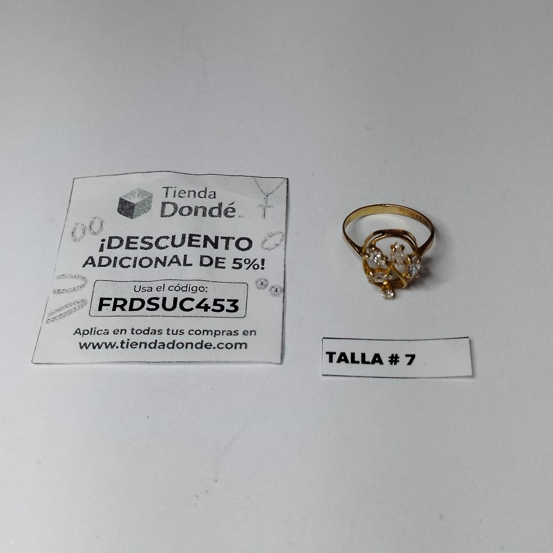ANILLITO ORO 10 K 1.8 GRMS (SEMINUEVO)