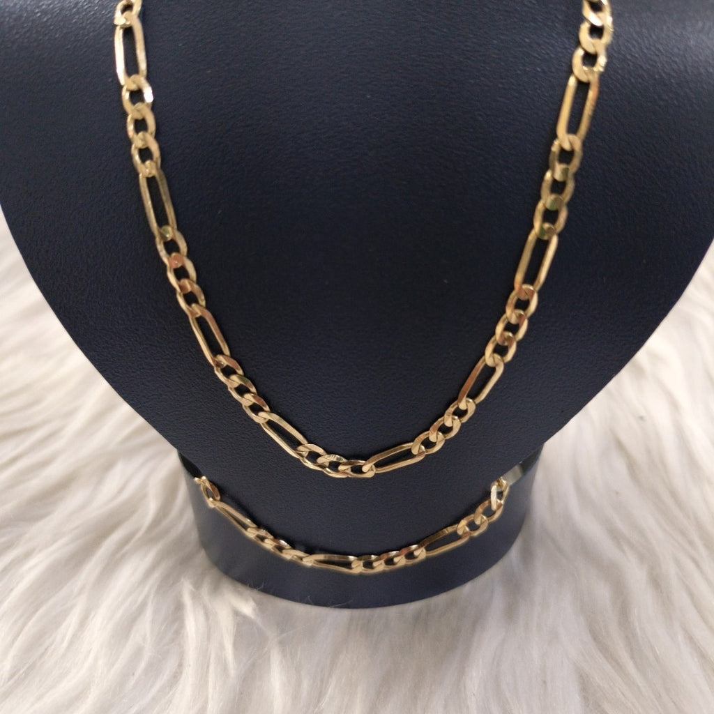 CADENA 3X1 14K 55 CM 7.1 GR (NUEVO)