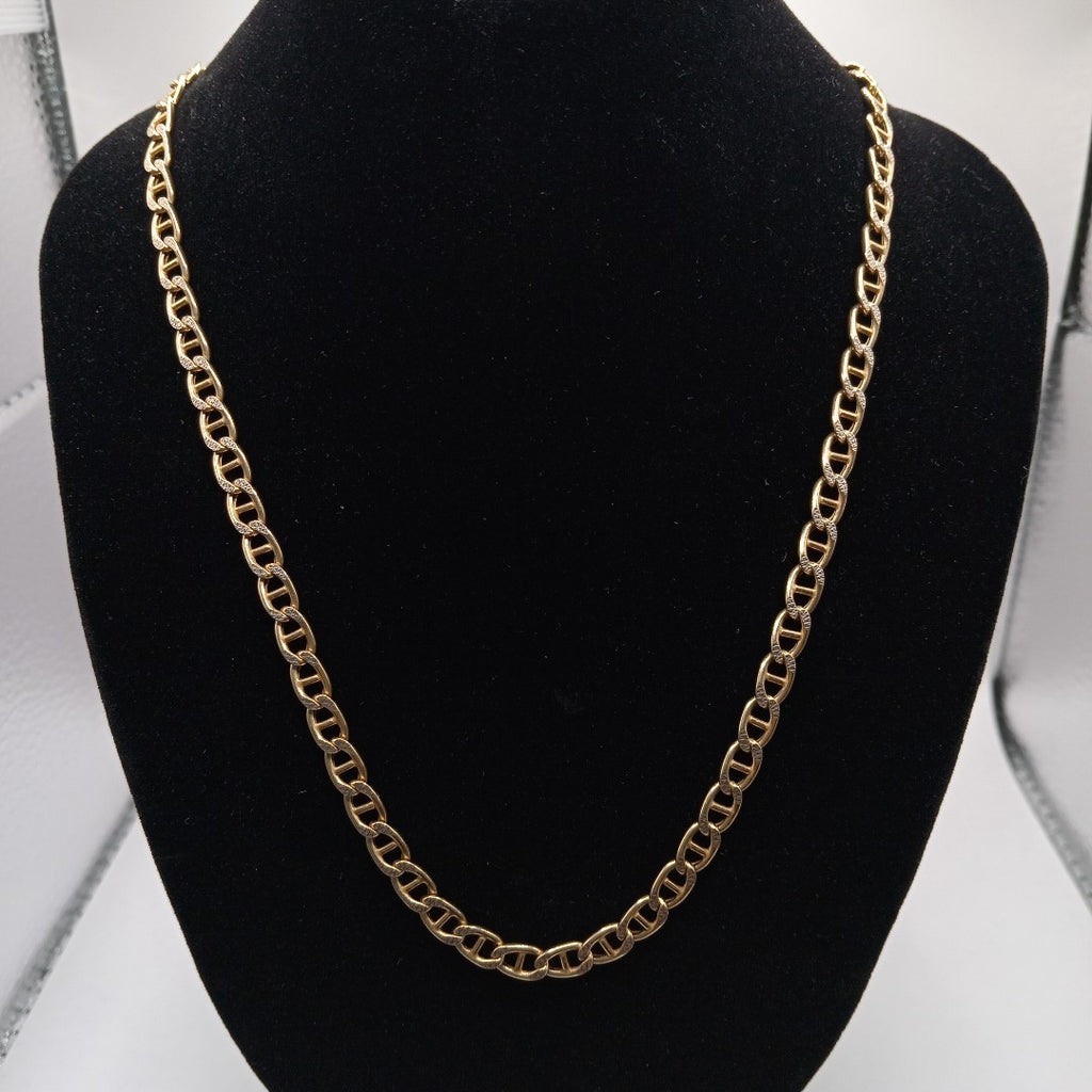 CADENA ORO, RODIADO 14 K 14.3 GRMS (SEMINUEVO)