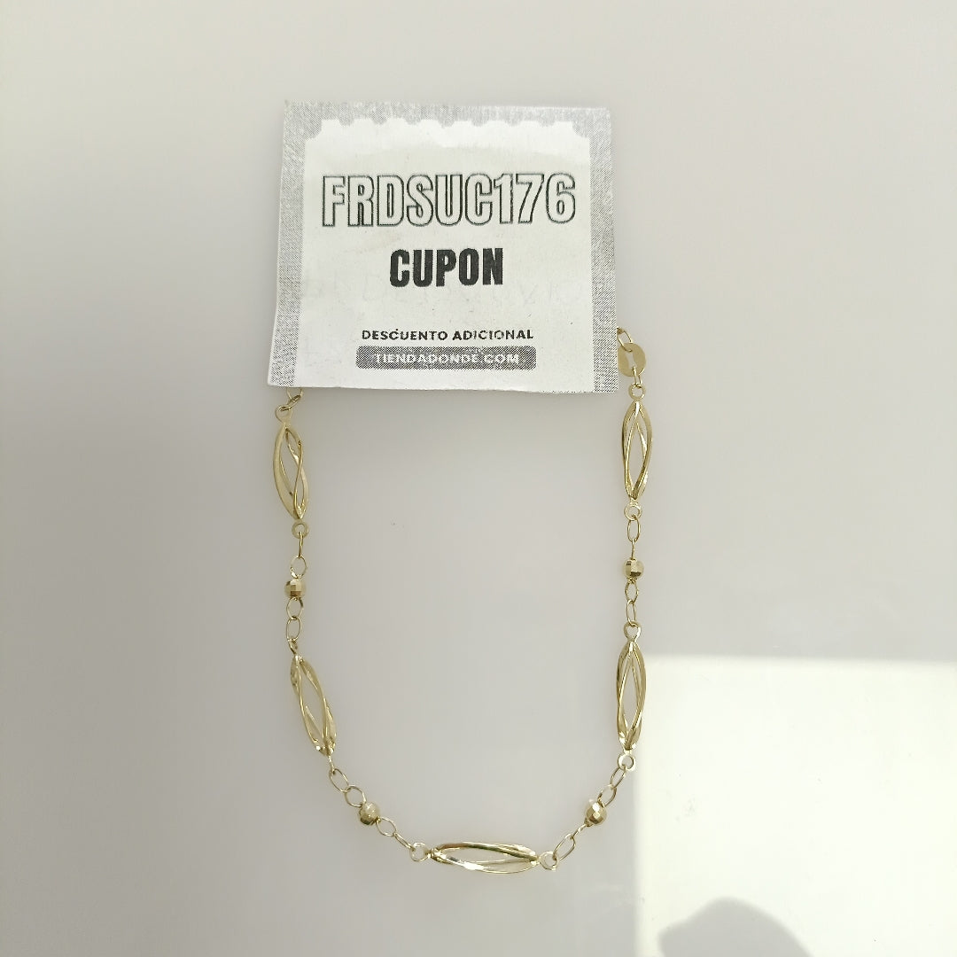 PULSERA ESPECIAL 14K 18 CM 2.1 GR (NUEVO)