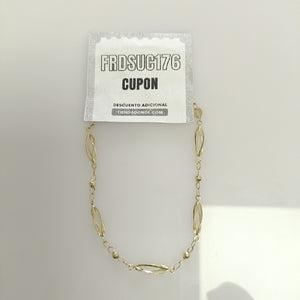 PULSERA ESPECIAL 14K 18 CM 2.1 GR (NUEVO)