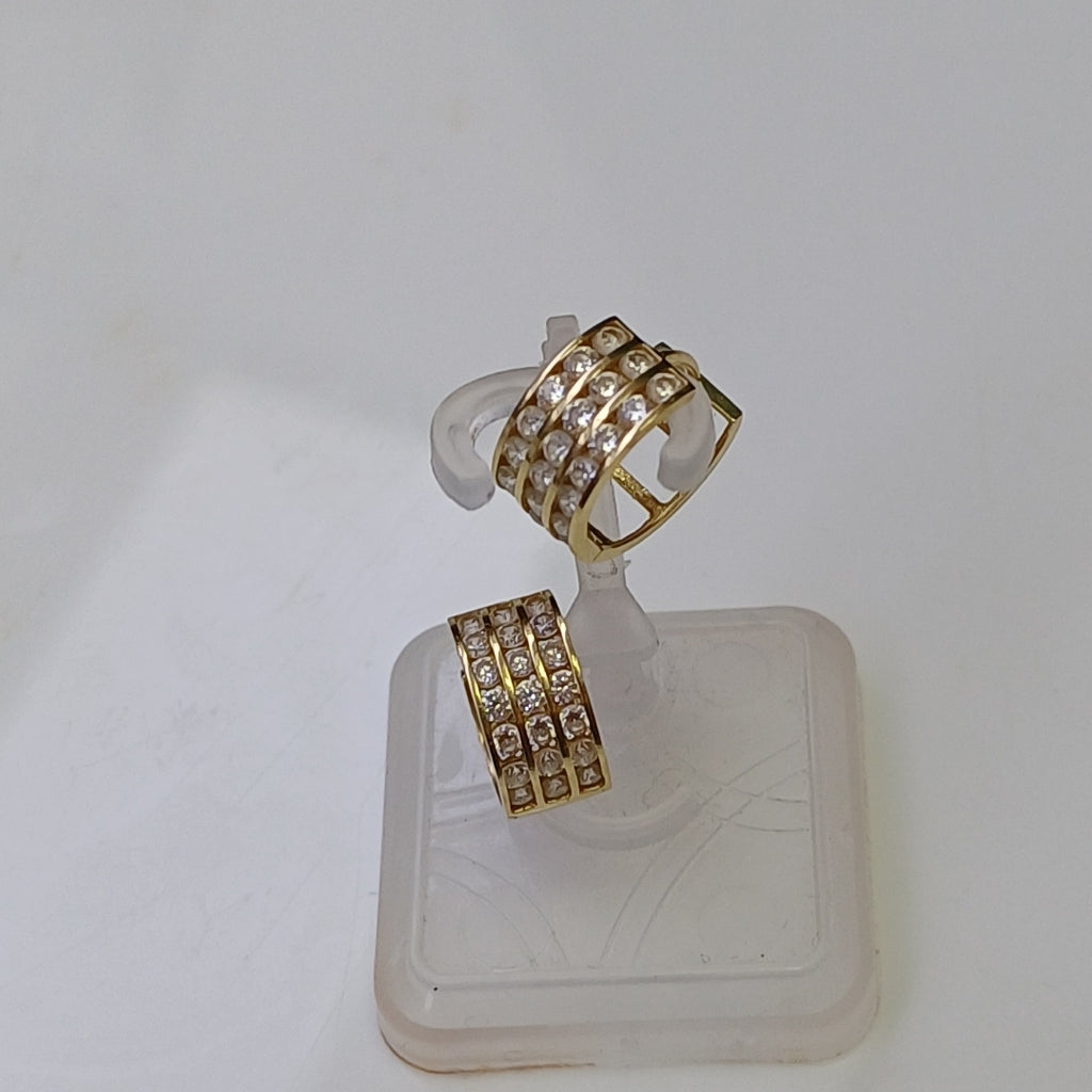 ARRACADAS PAR ORO 14 K 2.3 GRMS (SEMINUEVO)