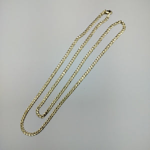CADENA BARBADA 14K 60 CM 10 GR (NUEVO)