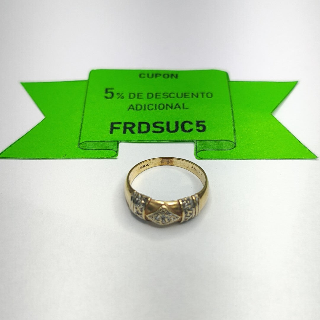 ANILLO ORO 14 K 3,20 GRMS (SEMINUEVO)