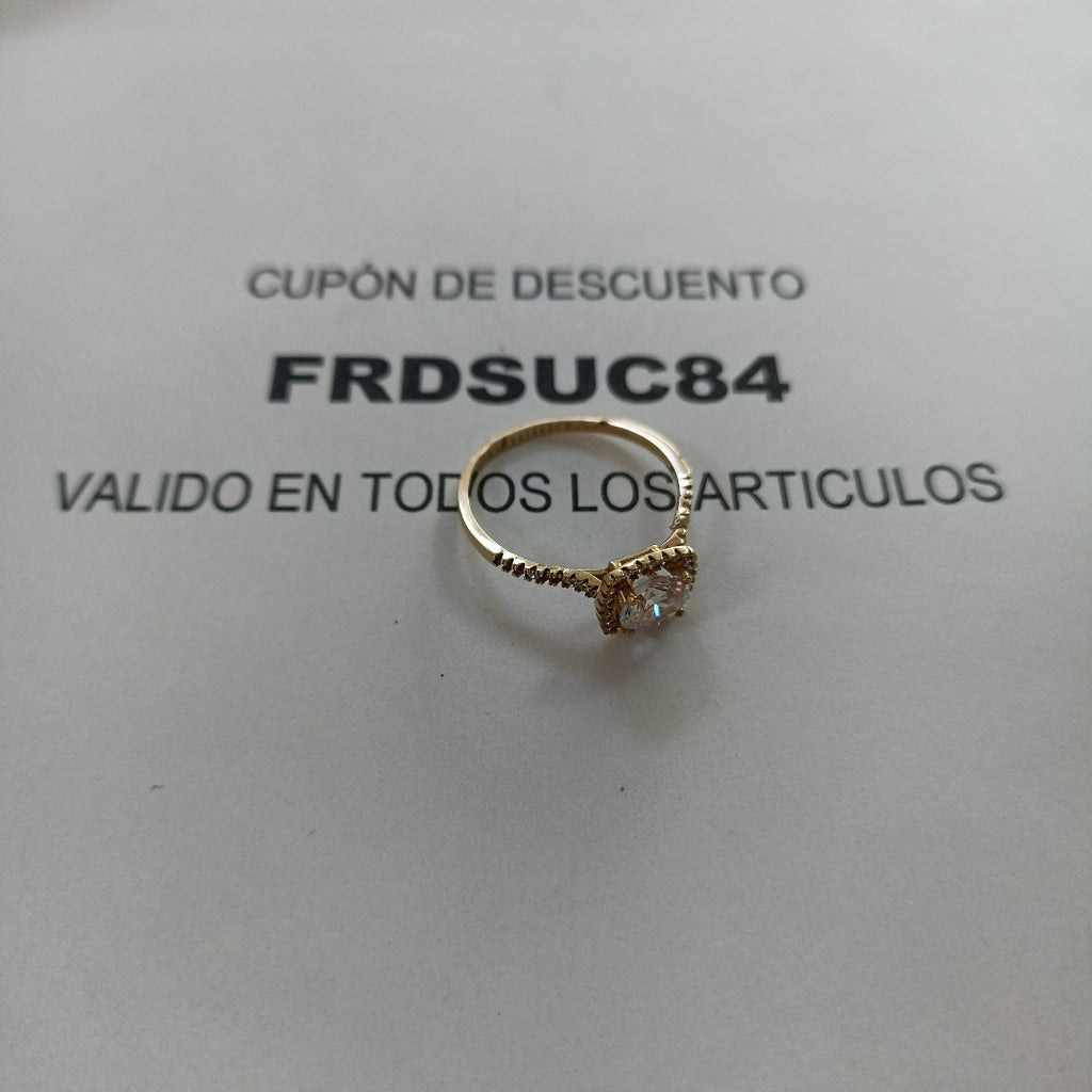 ANILLO ORO 10 K 2.1 GRMS (SEMINUEVO)