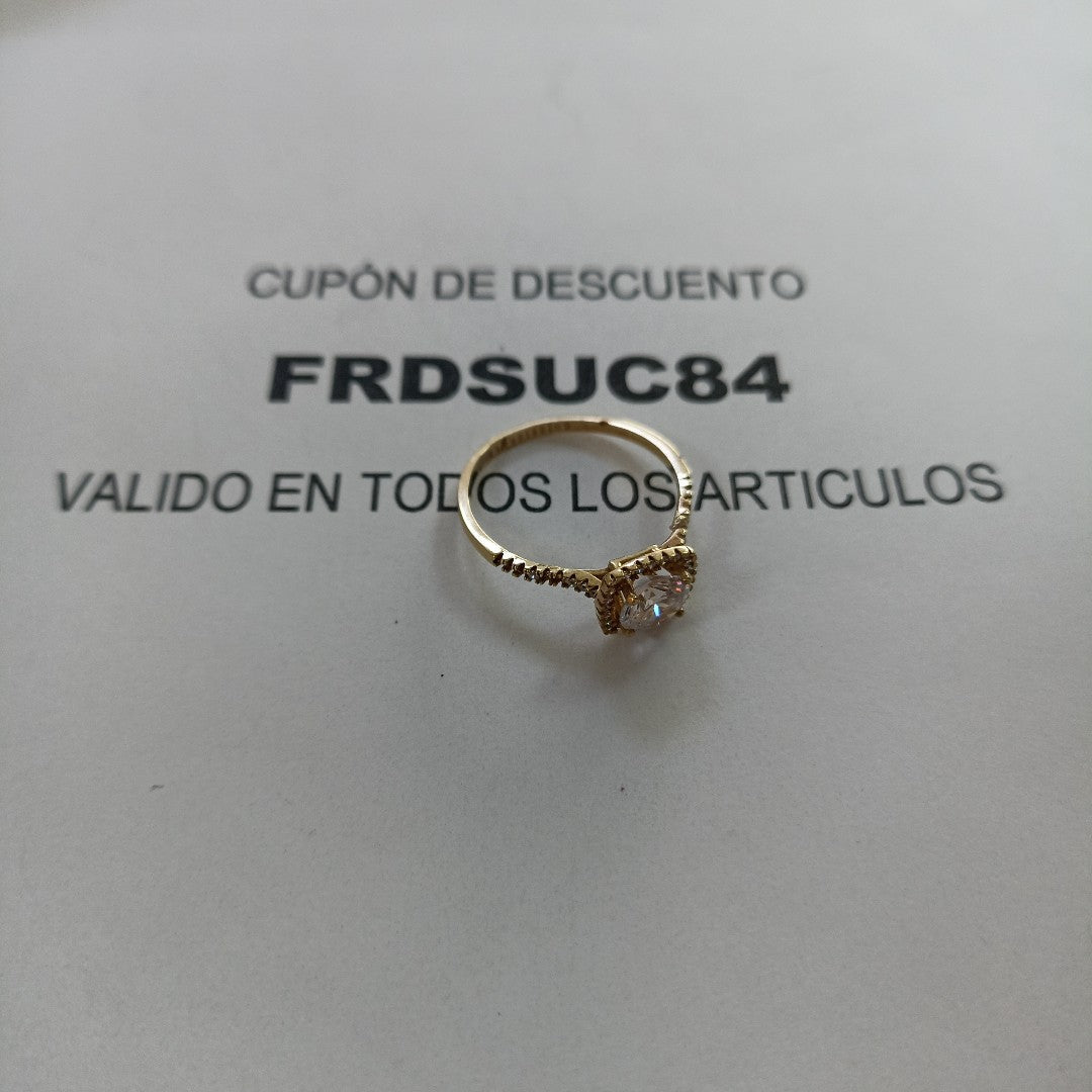 ANILLO ORO 10 K 2.1 GRMS (SEMINUEVO)