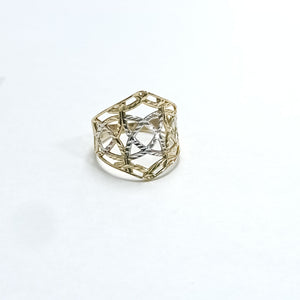 ANILLOS CON ESTRELLA CELTA 14K TALLA 6.5 2.2 GR (NUEVO)