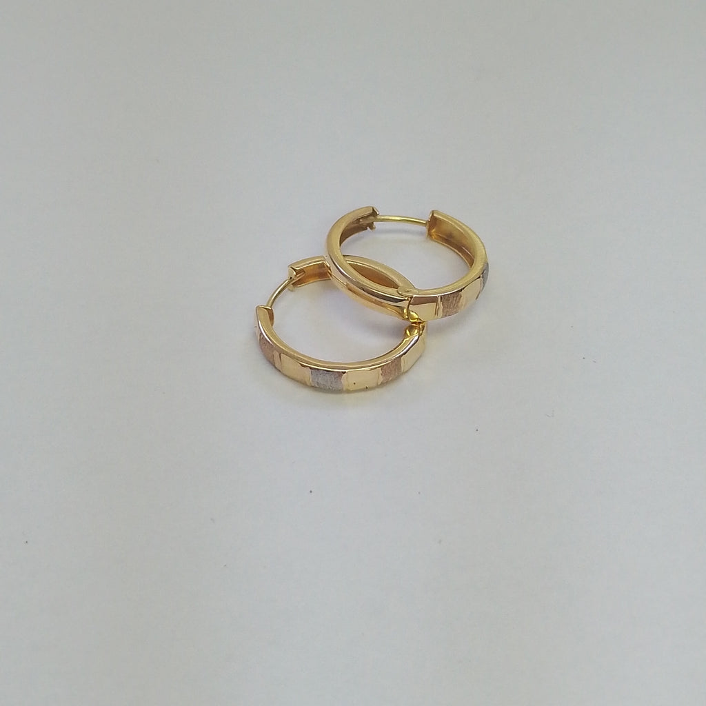 ARRACADAS PAR ORO 10 K 1.6 GRMS (SEMINUEVO)