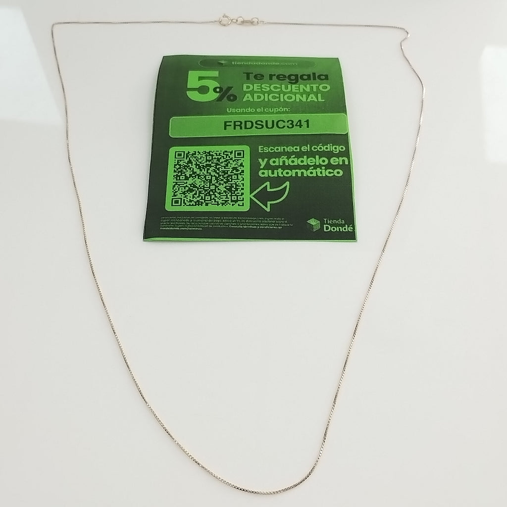 CADENA VENECIANO 14K 55 CM 1.7 GR (NUEVO)