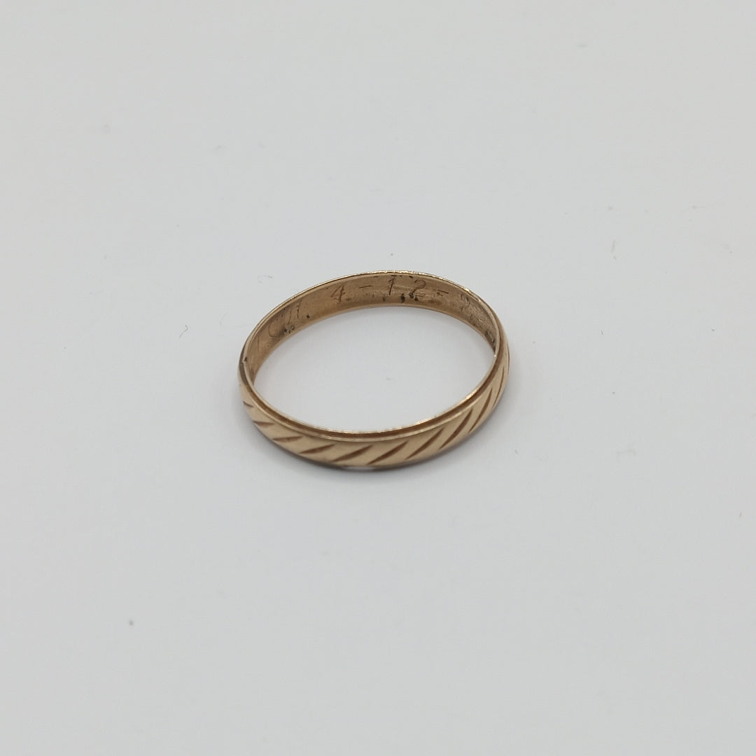 ARGOLLA ORO 14 K 1.8 GRMS (SEMINUEVO)
