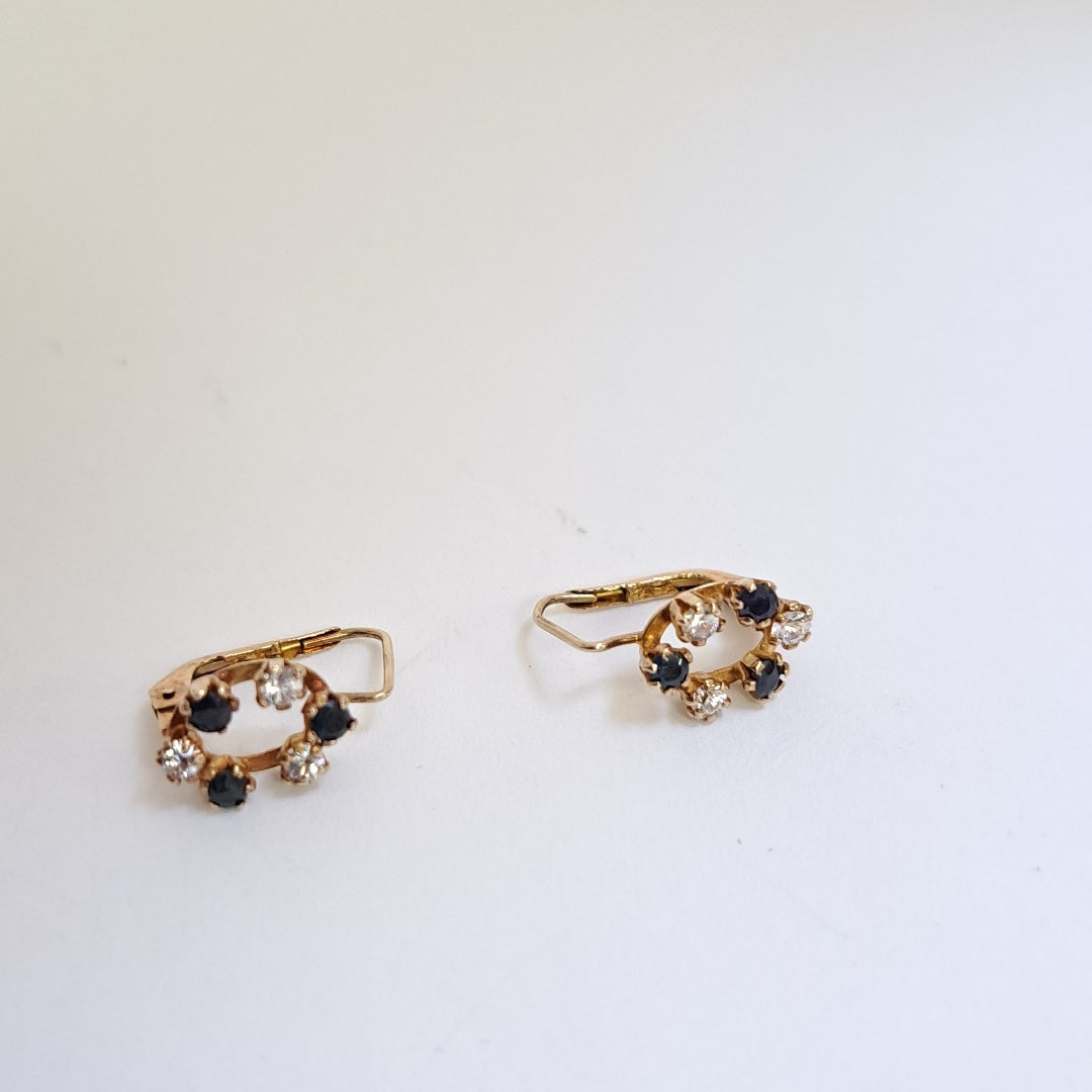 ARETES PAR ORO 10 K 1.2 GRMS (SEMINUEVO)