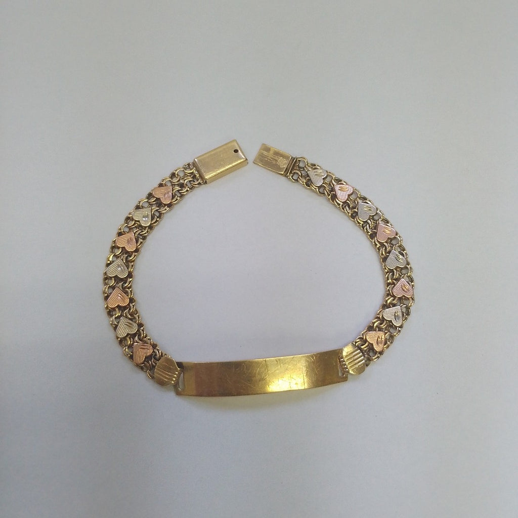 ESCLAVA ORO,ORO COMBINADO 10 K 10,80 GRMS (SEMINUEVO)