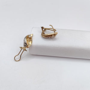 ARETES PAR ORO 10 K 2.5 GRMS (SEMINUEVO)