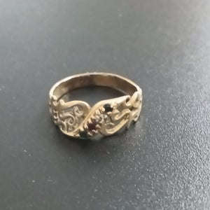 ANILLO ORO 14 K 2,00 GRMS (SEMINUEVO)