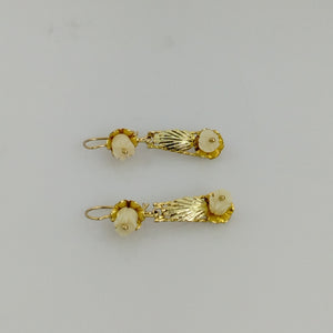 ARETES PAR ORO 10 K 4.8 GRMS (SEMINUEVO)