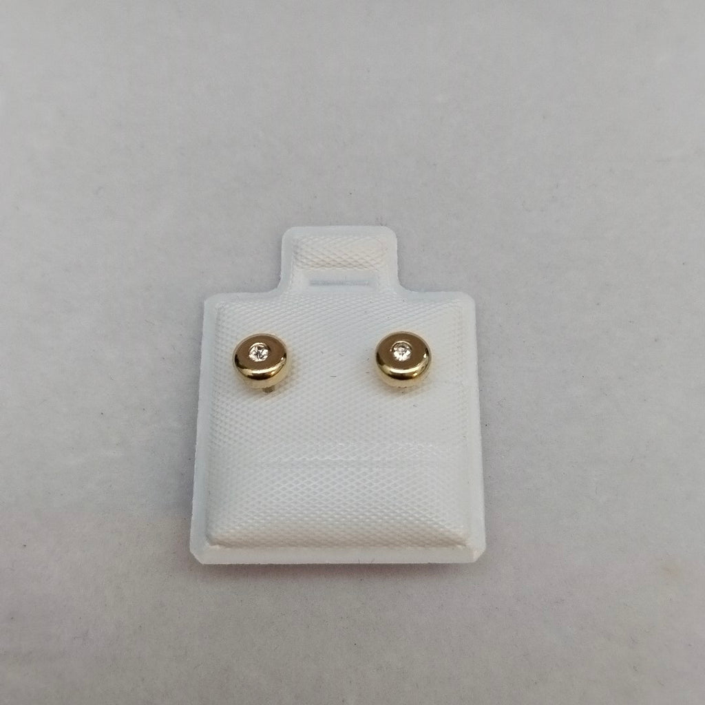BROQUELES BROQUEL C CIRCONIA 14K 0.27 GR (NUEVO)