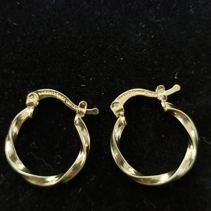 ARETES ARRACADAS TORZAL 14K 1.1 GR (NUEVO)