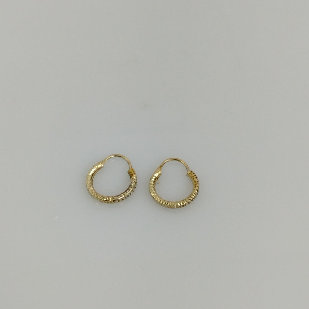 ARRACADAS PAR ORO 10 K 1.2 GRMS (SEMINUEVO)