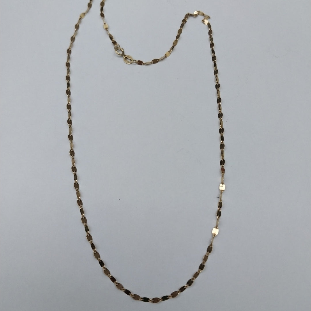 CADENA ORO 14 K 1.7 GRMS (SEMINUEVO)