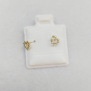 BROQUELES BROQUEL FIG CORAZON 14K 0.23 GR (NUEVO)