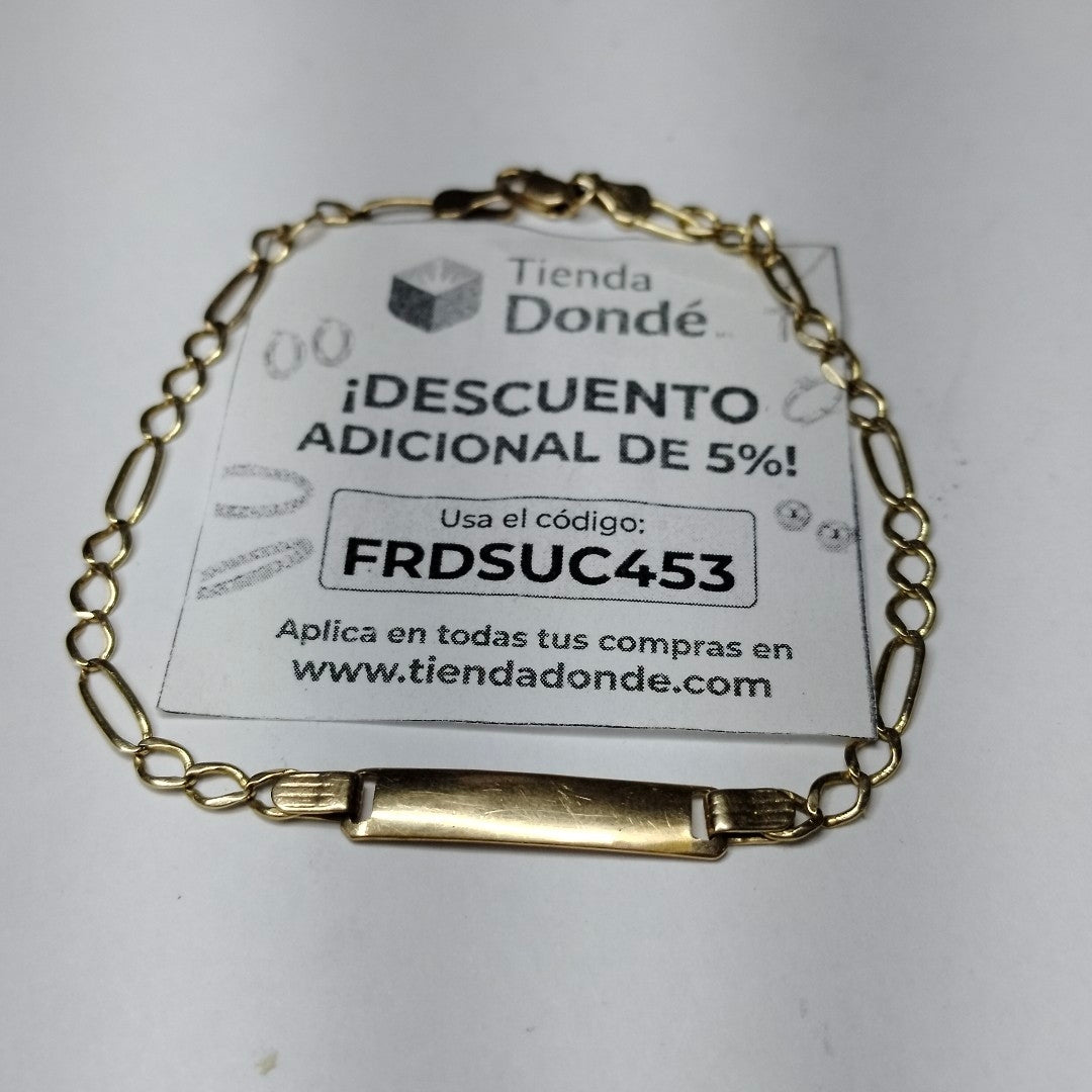 ESCLAVA ORO 14 K 3.8 GRMS (SEMINUEVO)