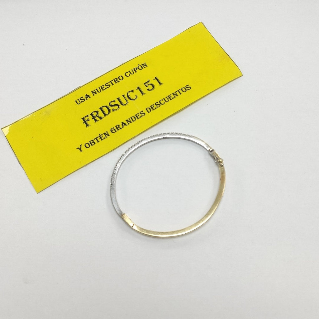 PULSERA RIGIDA ORO 14 K 10.6 GRMS (SEMINUEVO)