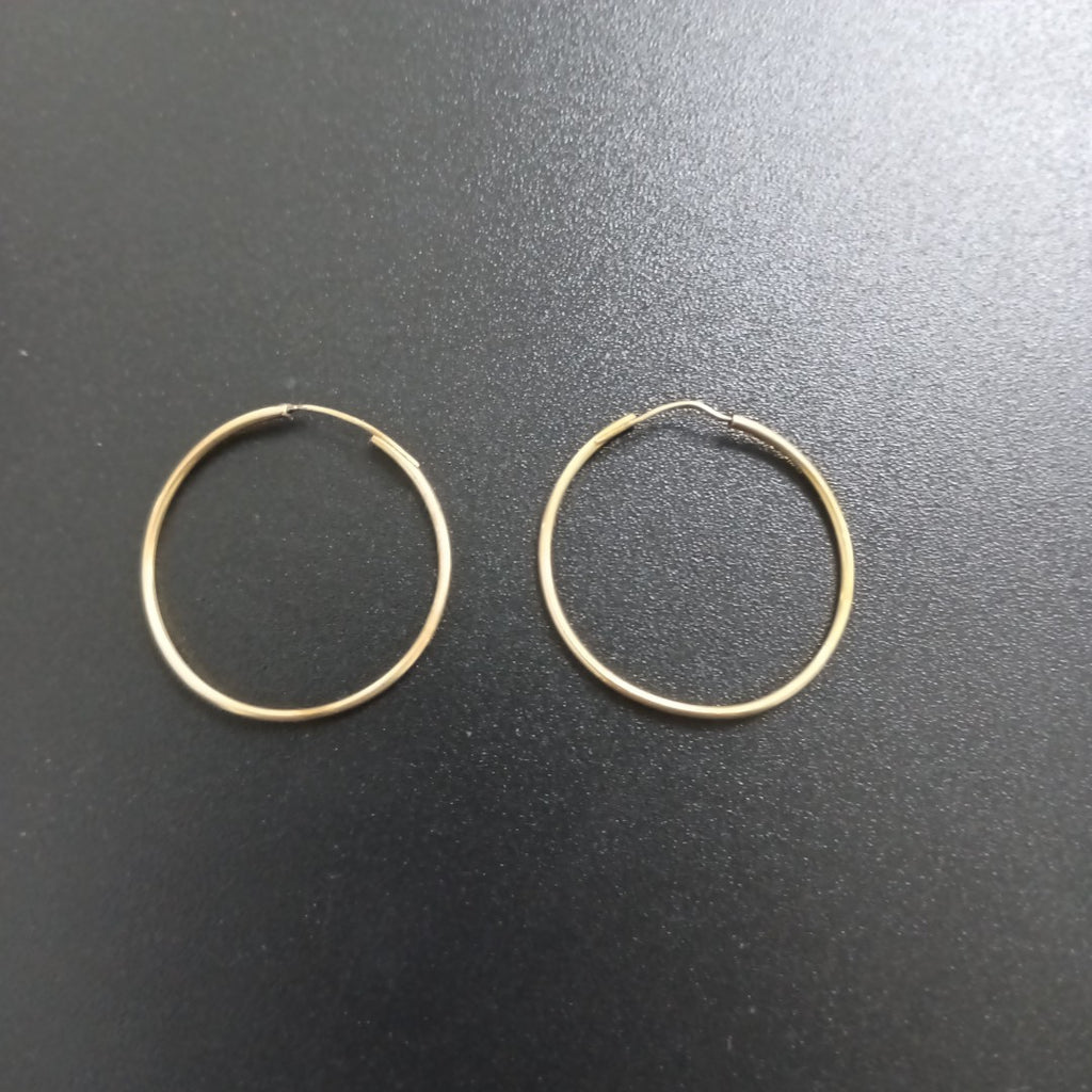 ARRACADAS PAR ORO 14 K 0.9 GRMS (SEMINUEVO)