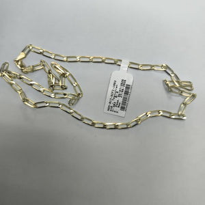 CADENA ESLABONES 14K 55 CM 10.4 GR (NUEVO)