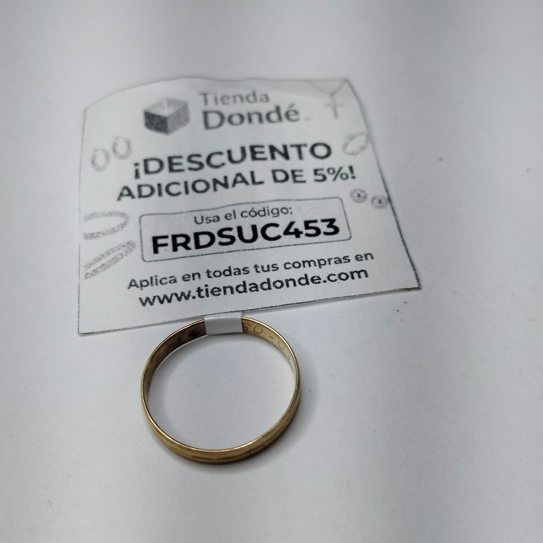 ARGOLLA ORO 10 K 1,20 GRMS (SEMINUEVO)