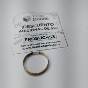 ARGOLLA ORO 10 K 1,20 GRMS (SEMINUEVO)