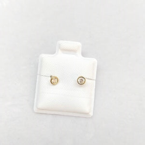 BROQUELES BROQUEL C CIRCONIA 14K 0.1501 GR (NUEVO)