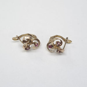 ARETES PAR ORO 10 K 2.5 GRMS (SEMINUEVO)