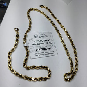 CADENA ORO 10 K 12.8 GRMS (SEMINUEVO)