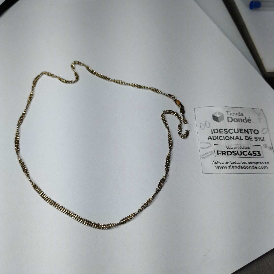 GARGANTILLA ORO COMBINADO 14 K 5,00 GRMS (SEMINUEVO)