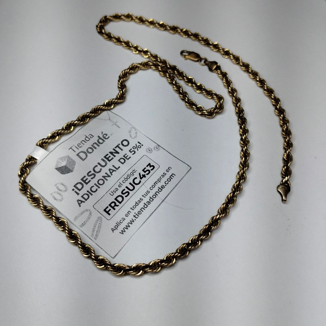 CADENA ORO 10 K 8,30 GRMS (SEMINUEVO)